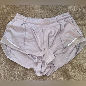 lululemon athletica Light Purple Athletic Shorts hotty hot 2.5” size 8